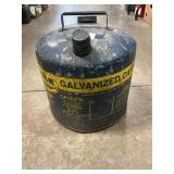 Eagle Galvanized 5 Gallon Fuel Can