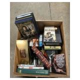 Box Lot With DVDï¿½s, CDï¿½s, VHS, Cassettes
