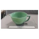 Vintage Fire-King Jadeite Batter Bowl