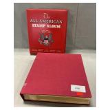 Collection Of Stamps In (2) Binders