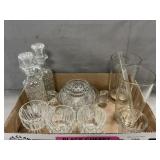 Lot Of Clear, Pressed Glass