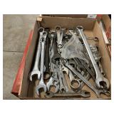 Tray Lot Of Assorted Wrenches