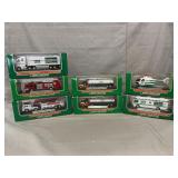 (7) Miniature Hess Trucks