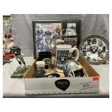 Lot Of Oakland Raiders Collectables