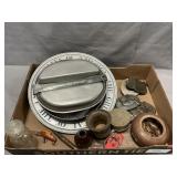 Lot With U.S. Military Mess Kit, Belt Buckles