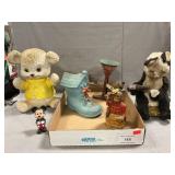 Tin Chein Monkey Bank &ï¿½Busy Mikeï¿½ Sand Toy