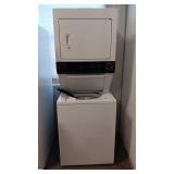 GE Stacked Washer and Dryer