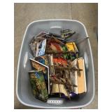 Tote With Computer Game CDï¿½s, Model Ship, Toys,