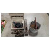 Assorted Tools Including Craftsman Electric Sabre