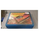 Vintage Matchbox Car Case w/ (44) Assorted Cars