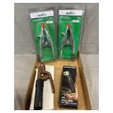 (2) New Ground Clamps, Electro Holders