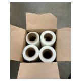 Box With (4) Rolls Of Cellophane Wrap