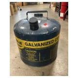 Eagle 5 Gallon Galvanized Fuel Can