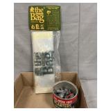 Lot With Lead Sinkers, Woods & River Bags