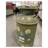 Painted Milk Can