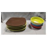 (10) Assorted Pieces Of Fiesta Dishware