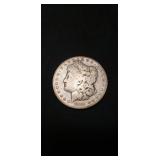 (1) 1884 Silver One Dollar Coin