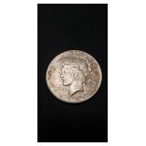 (1) 1925 Peace Silver One Dollar Coin