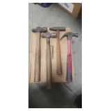 (4) Assorted Hammers
