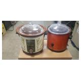(2) Crock Pots (4 Quart Crock Watcher w/