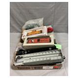 Tray Lot Of Assorted Model Train Cars
