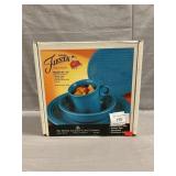 New Fiesta 3 Pc. Peacock Blue Place Setting,