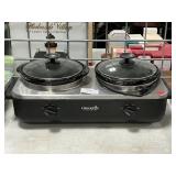 Crock Pot Dual Slow Cooker/Server