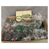 Lot Of Train Platform Trees & Freight Station Kit