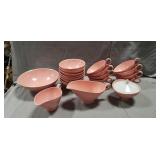 Tray Lot Of Assorted Vintage Boonton Dishware