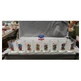 (8) Assorted Walt Disney World Collector Glasses