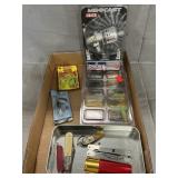 Lot With New Daiwa Fishing Reel, Lures, Grubs,