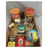 Lot Of Vintage & Contemporary Tins, Ohio Art Co.