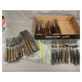 Assorted Wood Handled Flatware
