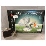 Sterling Engine Car & Experiment Kit, Flasks