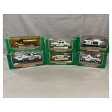(6) Miniature Hess Trucks