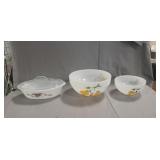 (1) Pyrex Casserole Dish w/Glass Lid (5.5"ï¿½8.5")