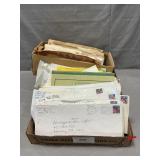 Lot Of Stamps Canceled On Envelopes