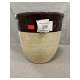 2-Tone Stoneware Crock