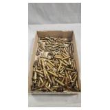 Tray Lot Of Assorted Ammo & EMPTY Brass (Count