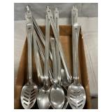 Lot Of Stainless Steel Serving Spoons