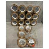 (17) Rolls Of Packing Tape