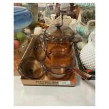 Tray Lot Of Corning Visionware