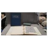 (2) Binders Of Assorted Collector Stamps & More