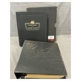 Pair Of Binders With Collection Of Stamps