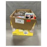 Box Full Of Sports Cards, Most Baseball, Various