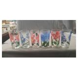 (6) Assorted Vintage Peanut Butter Glasses