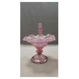 (1) Fenton Art Glass "September Morn Nymph"