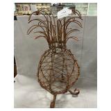 Metal Pineapple Candle Holder Cage