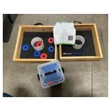 GoSports Washer Toss Game In Wooden Carry Case