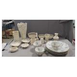 Tray Lot Of Assorted Lenox Pieces & (4) Yamaka